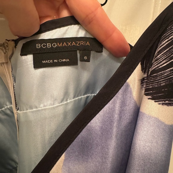 BCBG Floral Spaghetti Strap Maxi Dress - Picture 6 of 8